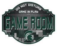 Michigan State Spartans 12" Game Room Tavern Sign