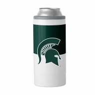 Michigan State Spartans 12 oz. Colorblock Slim Can Coolie