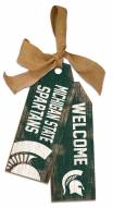 Michigan State Spartans 12" Team Tags