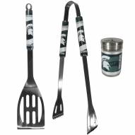 Michigan State Spartans 2 Piece BBQ Set with Season Shaker