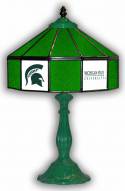 Michigan State Spartans 21" Glass Table Lamp