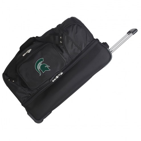 Michigan State Spartans 27&quot; Drop Bottom Wheeled Duffle Bag