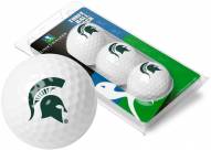 Michigan State Spartans 3 Golf Ball Sleeve