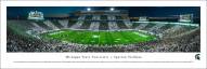 Michigan State Spartans 50 Yard Line Stadium Panorama