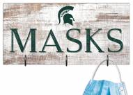 Michigan State Spartans 6" x 12" Mask Holder