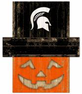 Michigan State Spartans 6" x 5" Pumpkin Head