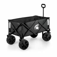 Michigan State Spartans Adventure Wagon with All-Terrain Wheels