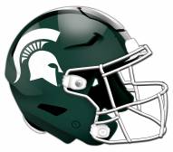 Michigan State Spartans Authentic Helmet Cutout Sign