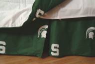 Michigan State Spartans Bed Skirt