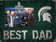 Michigan State Spartans Best Dad Clip Frame