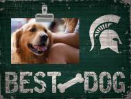 Michigan State Spartans Best Dog Clip Frame