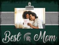 Michigan State Spartans Best Mom Clip Frame