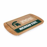 Michigan State Spartans Billboard Glass Top Serving Tray