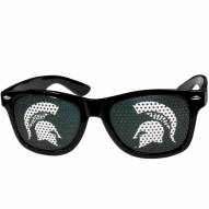 Michigan State Spartans Black Game Day Shades