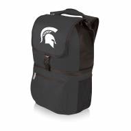 Michigan State Spartans Black Zuma Cooler Backpack