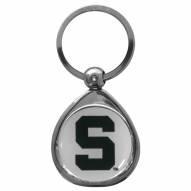 Michigan State Spartans Chrome Key Chain