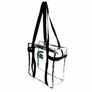 Michigan State Spartans Clear Tote Along