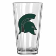 Michigan State Spartans College 16 Oz. Pint Glass 2-Piece Set