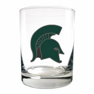 Michigan State Spartans College 2-Piece 14 Oz. Rocks Glass Set