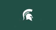 Michigan State Spartans College Team Logo Billiard Cloth