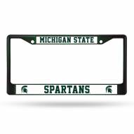 Michigan State Spartans Color Metal License Plate Frame