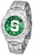 Michigan State Spartans Competitor Steel AnoChrome Men's Watch