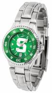 Michigan State Spartans Competitor Steel AnoChrome Women's Watch - Color Bezel