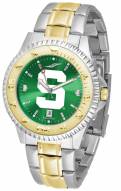 Michigan State Spartans Competitor Two-Tone AnoChrome Men's Watch