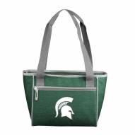 Michigan State Spartans Crosshatch 16 Can Cooler Tote