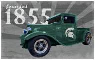 Michigan State Spartans Established Truck 11" x 19" Sign