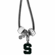 Michigan State Spartans Euro Bead Necklace