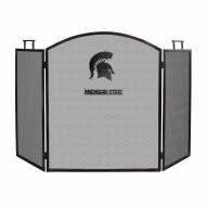 Michigan State Spartans Fireplace Screen