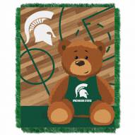 Michigan State Spartans Fullback Baby Blanket