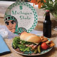 Michigan State Spartans Gameday Ceramic Plate
