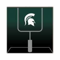 Michigan State Spartans Goal Gradient 10" x 10" Sign