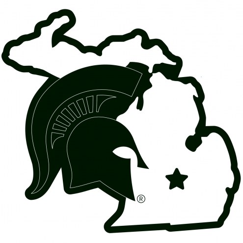 Michigan State Spartans Home State 11&quot;&quot; Magnet