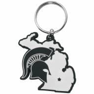 Michigan State Spartans Home State Flexi Key Chain
