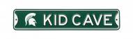 Michigan State Spartans Kid Cave Street Sign