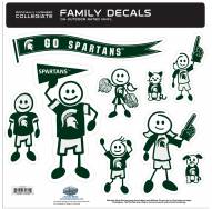 Michigan State Spartans Large Family Decal Set