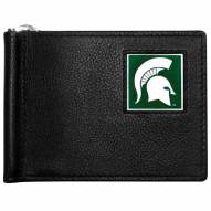 Michigan State Spartans Leather Bill Clip Wallet
