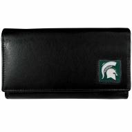 Michigan State Spartans Leather Women's Wallet
