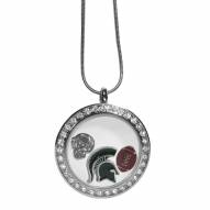 Michigan State Spartans Locket Necklace