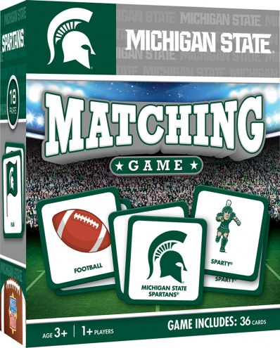 Michigan State Spartans Matching Game