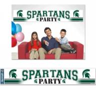 Michigan State Spartans Party Banner