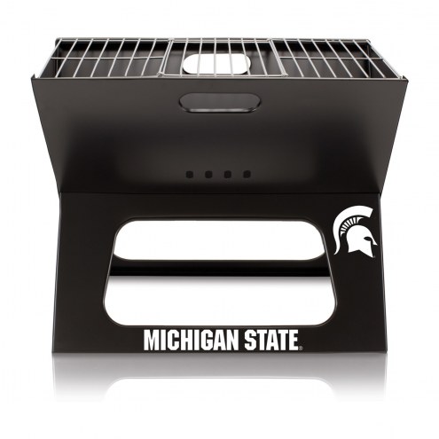 Michigan State Spartans Portable Charcoal X-Grill