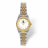 Michigan State Spartans Pro Two-Tone Ladies Watch