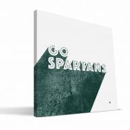 Michigan State Spartans Shade Canvas Print