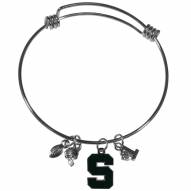 Michigan State Spartans Charm Bangle Bracelet