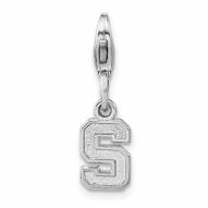 Michigan State Spartans Sterling Silver Charm