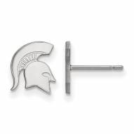 Michigan State Spartans Sterling Silver Extra Small Post Earrings